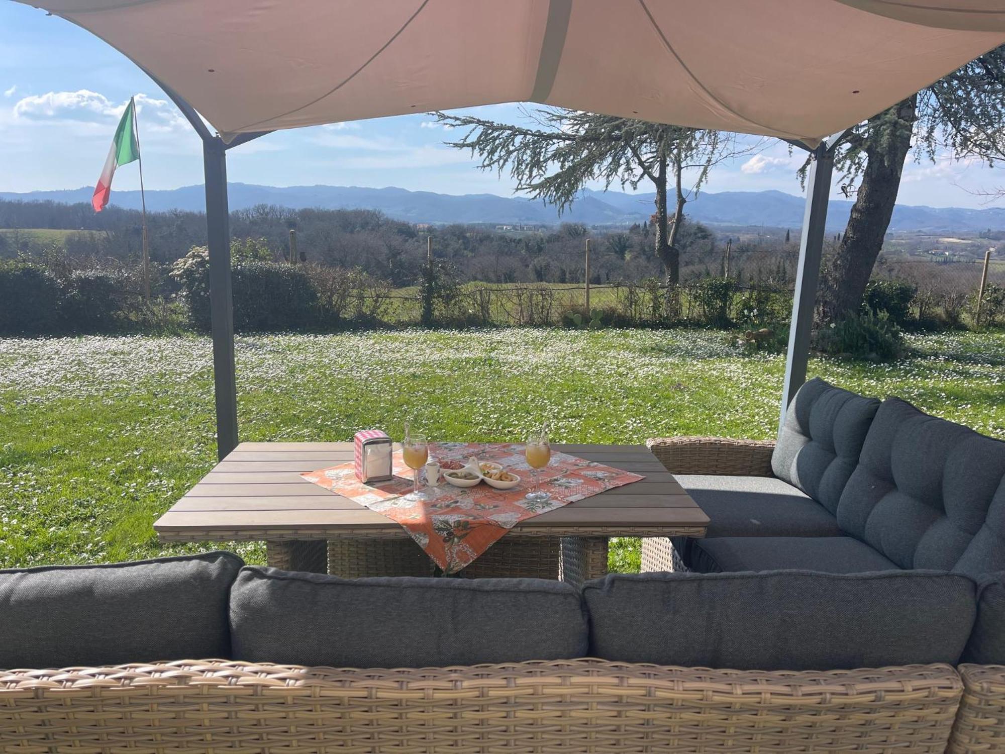 Casa Le Rondini Toscana Bucine Exteriör bild